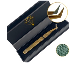 Pęseta do rzęs Gold Swan