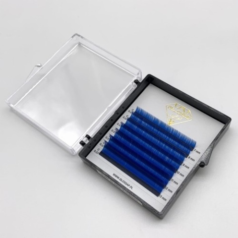 Rzęsy kolorowe Blue GLOSS