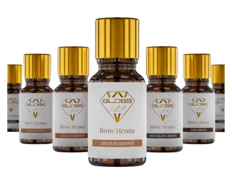 Zestaw Henna pudrowa 6 kolorów